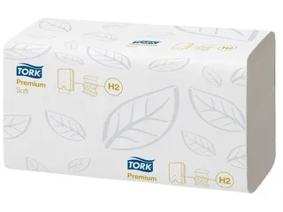 Tork 100288 Xpress Handdoek Premium H2 I-vouw Soft 2-laags 2310 stuks - 2