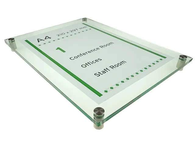 Plaque de porte Premium Plexiglas A4