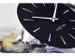 Wandklok NeXtime Marble Duo 48cm zilver metaal