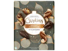 Guylian chocolade adventskalender, doos van 247 gram
