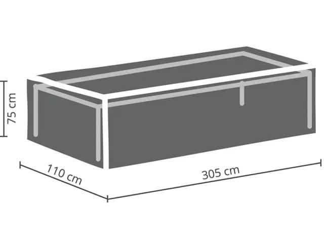 Beschermhoes voor tafel tot 300cm