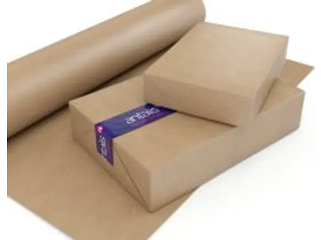 Verpakkingspapier Rol Eenzijdig Glad 1000mmx250mtr 90g/m2 Bruin