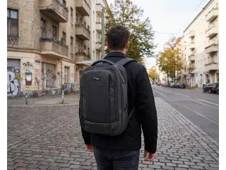 rugzak Berlin 16 l 15,6 inch zwart - 5
