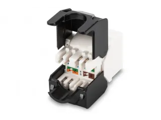 CAT 5e Keystone-module niet-afgeschermd 483mm 19'' RJ45 naar LSA - 2