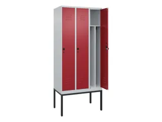 locker voor scheiding van kleding,HxBxD 2120x900x500mm,3vak - 2