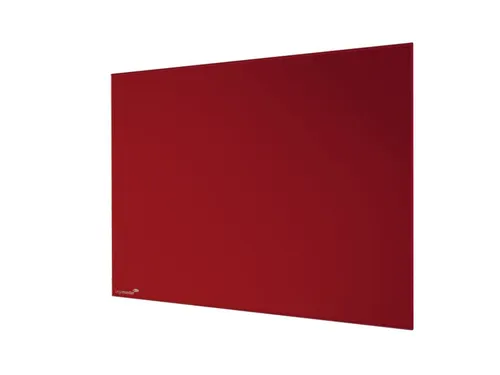 Glasbord 60x80cm Rood