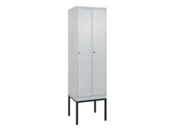 locker voor scheiding van kleding,HxBxD 2120x600x500mm,2vak
