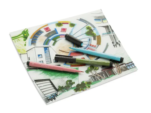 Tekenstift Fc Pitt Artist Pen Zilver