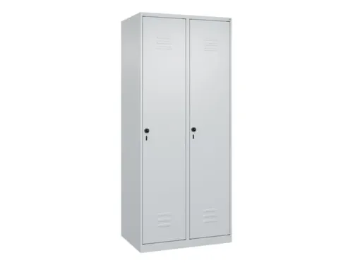 locker,HxBxD 1850x800x500mm,2vak,vak B 400mm,draaigrendel