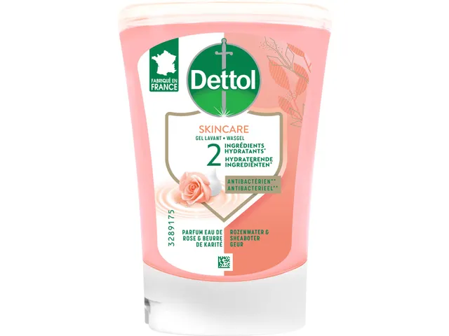 Dettol No Touch Handzeep Nourish Rozenwater & Sheaboter vulling 250ml