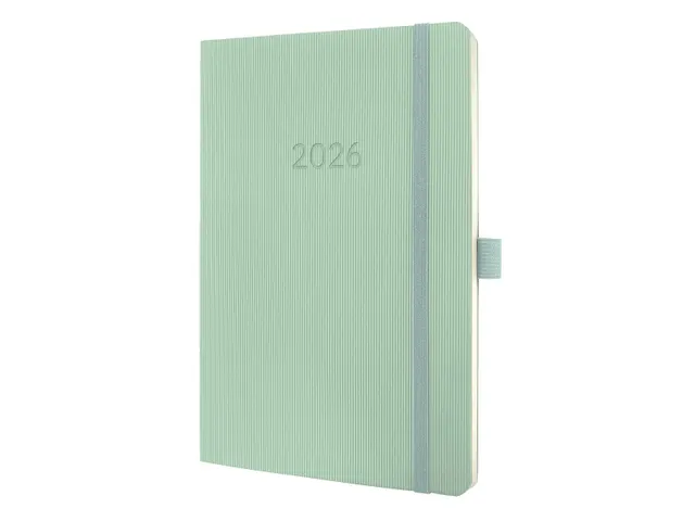 Weekagenda Conceptum A5 2026 (NL/FR/EN/DU) Mint Green Softcover