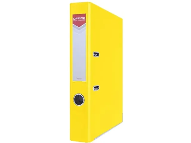 ordner A4 55 mm geel