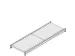 tablette,p. rayonnage grande largeur,lxP 2000x500mm