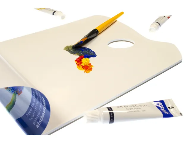 Afscheurpalet Kangaro 23x30cm 36 vel 50grams papier 3-zijdig gelijmd m