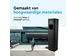 Cendrier avec poubell BRASK AT400 Noir 20L