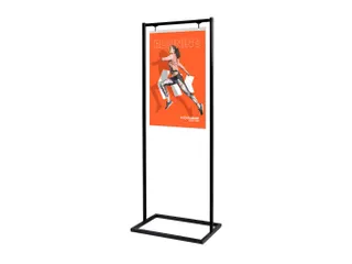 Poster Display Decor Sway Dubbelzijdig A1 Zwart - 1