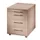 Mobiel Ladenblok 590x430x580mm Pennenlade 3laden Noten Beugelgreep