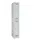 Dubbeldekse garderobekast,HxBxD 1850x300x500mm,1x2vak.,vak B 300mm