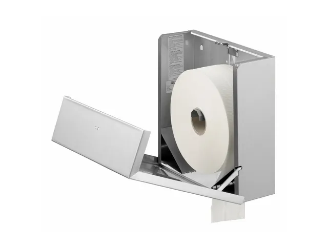 Toiletpapierdispenser RVS Voor Maxi Jumbo Rol Toiletpapier