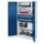 Materiaalkast Dubbelwandige Deur 1950x1000x600mm 3legb. 2laden Ral5010