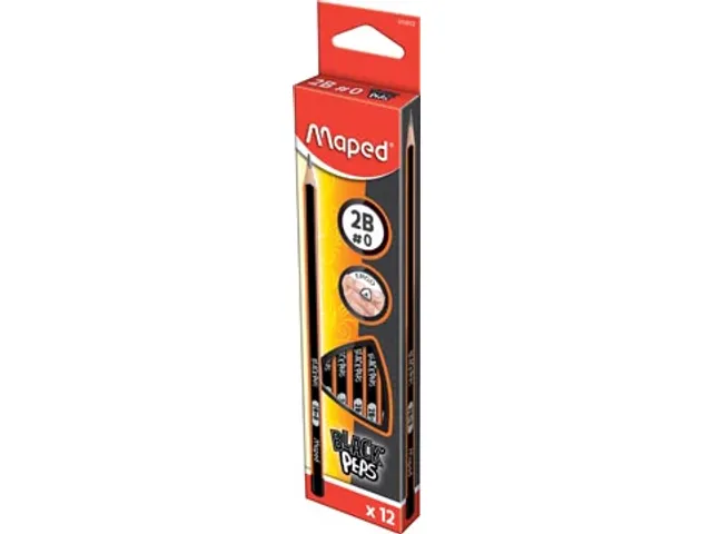 potlood Black'Peps 2B, zonder gum