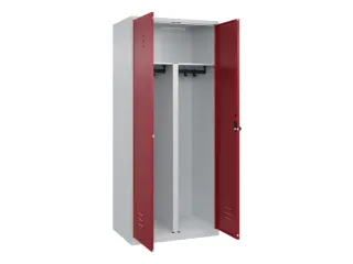 PBM-locker,HxBxD 1850x800x500mm,2vak,vak B 400mm,draaigrendel - 2