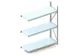 Rayonnage Grande Largeur Suivant Hxlxp 2200X1851X650Mm 3Niveaux Acier