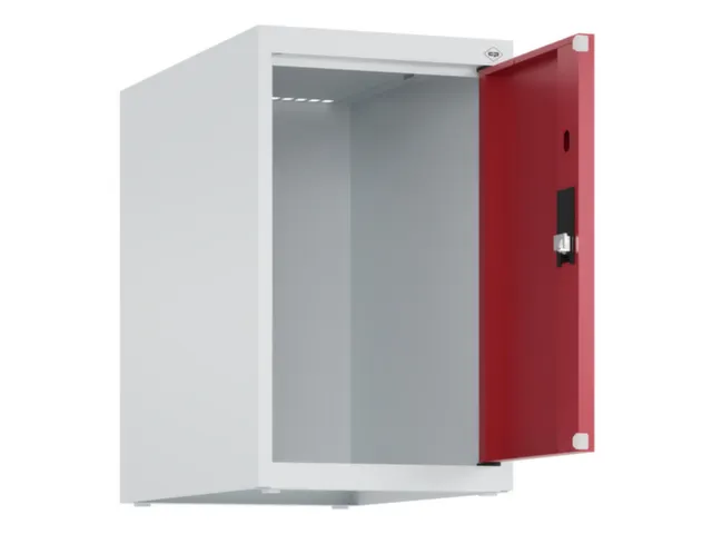opzetkast,v. locker,1vak.,vak B 300mm,HxBxD 500x300x500mm,vleugeldeur