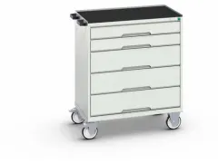 chariot à outils HxlxP 965x800x550mm 4pieds/4roulettes