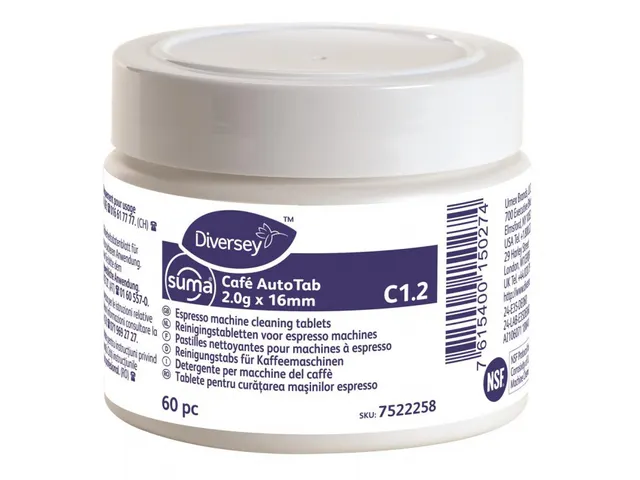 Diversey Suma Cafe tabs C1.2 reinigingstablet 2x60stuks