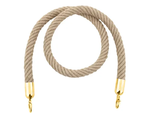 Koord Van Henneptouw Naturel Messing 1.5 Meter