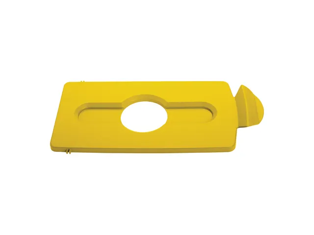 Deksel Flessen/blik Voor Slim Jim Recyclingstation Geel