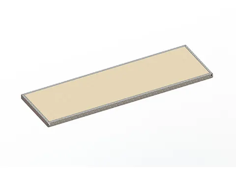 houten vloer,v. breedvakstelling,BxD 2500x800mm,dikte 19mm,vakl. 400kg