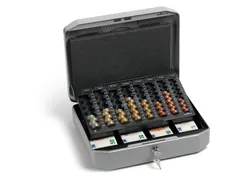 Geldkist Durable 178257 352x276x120mm Donkergrijs