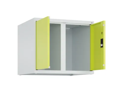 opzetkast,v. locker,2vak.,vak B 300mm,HxBxD 500x600x500mm,vleugeldeur