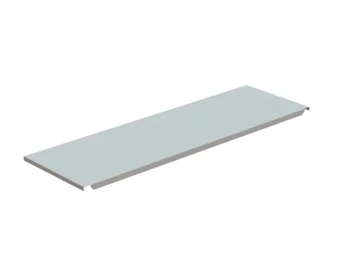 plank,v. paktafel,aanbouw onderbouw,BxD 1718x460mm,staal