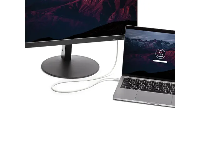 1m Thunderbolt 3 kabel 20Gbps USB-C kabel met 100W PD en 4K video