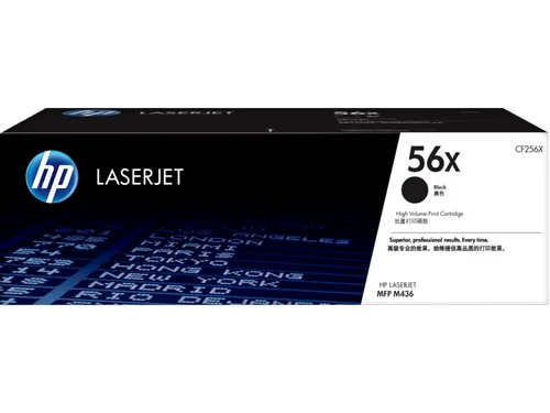 HP 56X originele high-capacity zwarte LaserJet tonercartridge CF256X