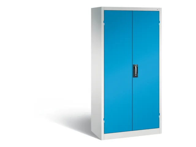 acculaadkast 1950x930x500mm 5stekkerdozen 230V cil.-slot front RAL5012