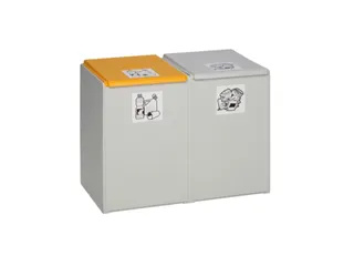 Afvalverzamelaar 2-Voudig Moduul Hxbxd 570x505x405mm 60 Liter - 1
