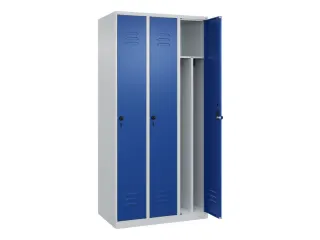 locker voor scheiding van kleding,HxBxD 1850x900x500mm,3vak - 2