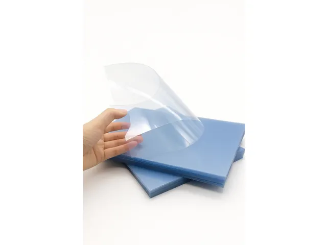 Couverture reliure A4 PVC Transparent 200 microns 100 pièces