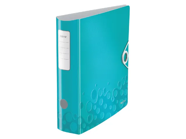 Ordner Leitz 1106 WOW 180° Active A4 80mm ijsblauw