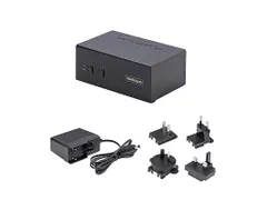 2-Port Dual-DisplayPort KVM Switch 4K