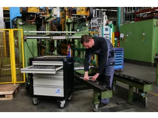 werkplaatswagen,HxBxD 955x850x535mm,lade binnen B x D 600x 450mm - 6