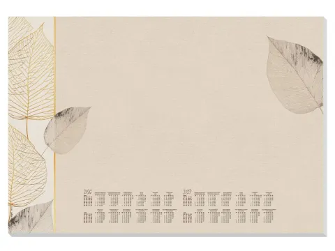 Designonderlegger Sigel Natural Leaves 26/27 59,5x41cm 30 vel 80 grams