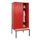 locker met bank,HxBxD 2120x900x815mm,3vak,vak B 300mm,draaigrendel