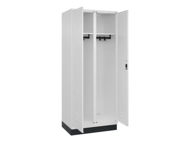 locker voor scheiding van kleding,HxBxD 1950x800x500mm,2vak