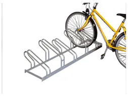 Fiets-Beugelrek L 1750Mm 5Plaatsen Enkelzijdig Gelast Verzinkt