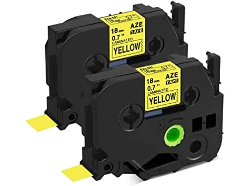 Labeltape Brother Compatible Tze-641 19Mm Zwart op Geel